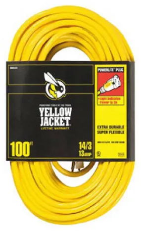 15A 14GA 100' EXT Cord