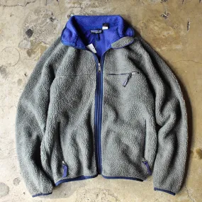 ‘95 Patagonia レトロカーディガン ユーカリプス USA製 240216H