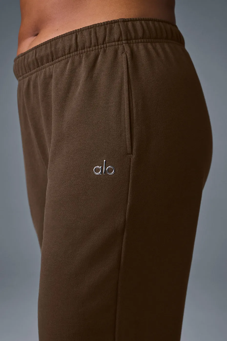 Accolade Straight Leg Sweatpant - Espresso