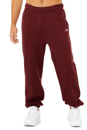 Accolade Sweatpant - Cranberry