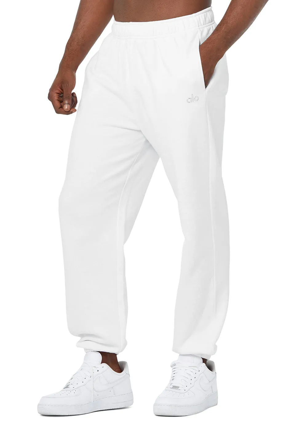 Accolade Sweatpant - White