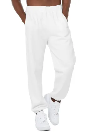 Accolade Sweatpant - White