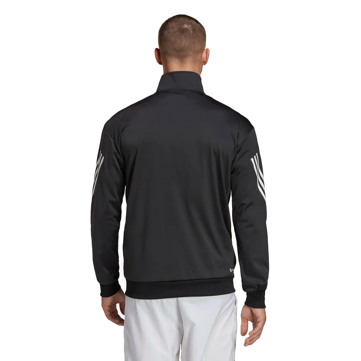 adidas Men's 3-Stripes Knit Tennis Jacket