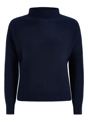 Amanda Cashmere Pullover- Navy