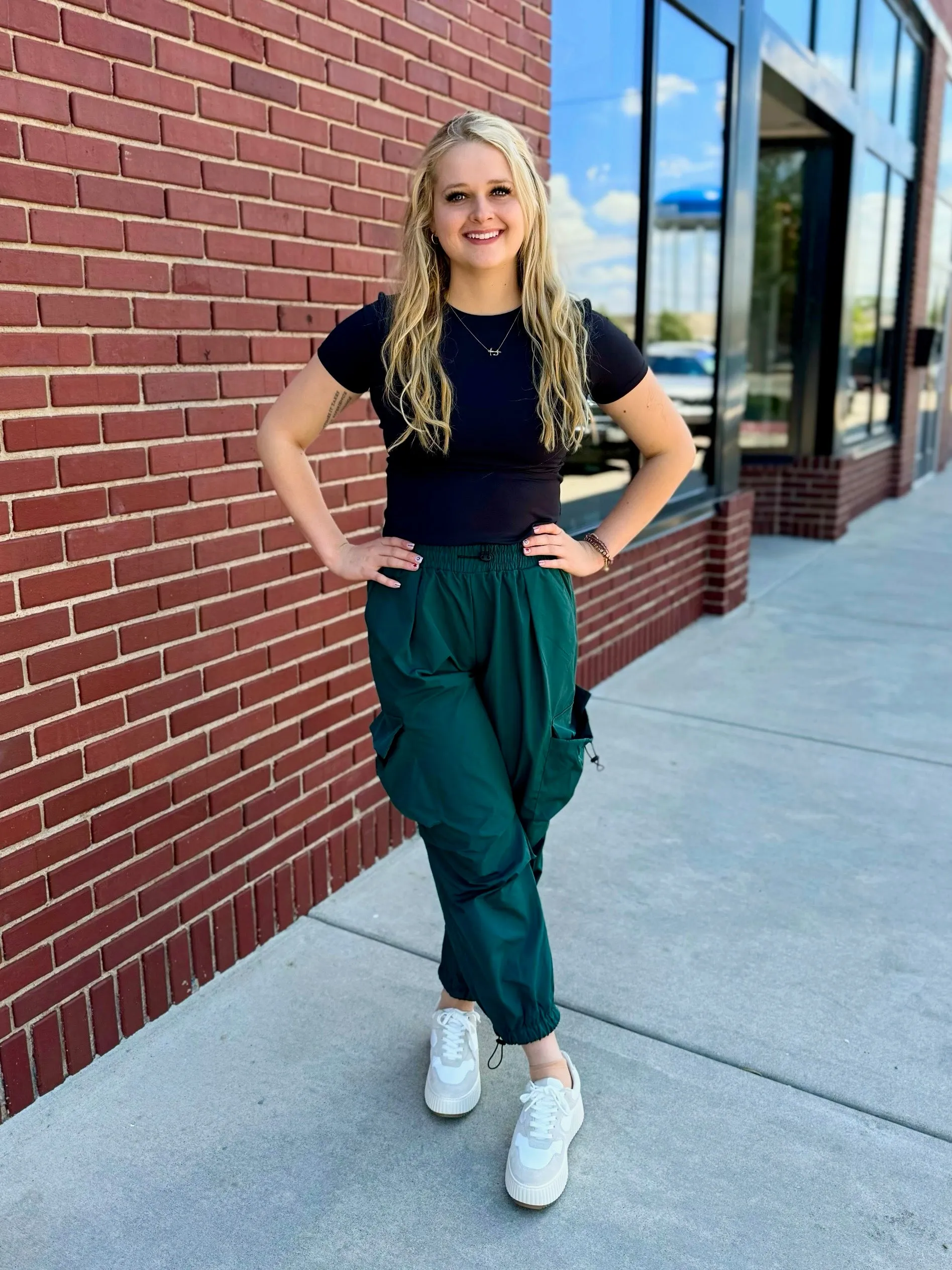 Amelias Midnight Green Jogger