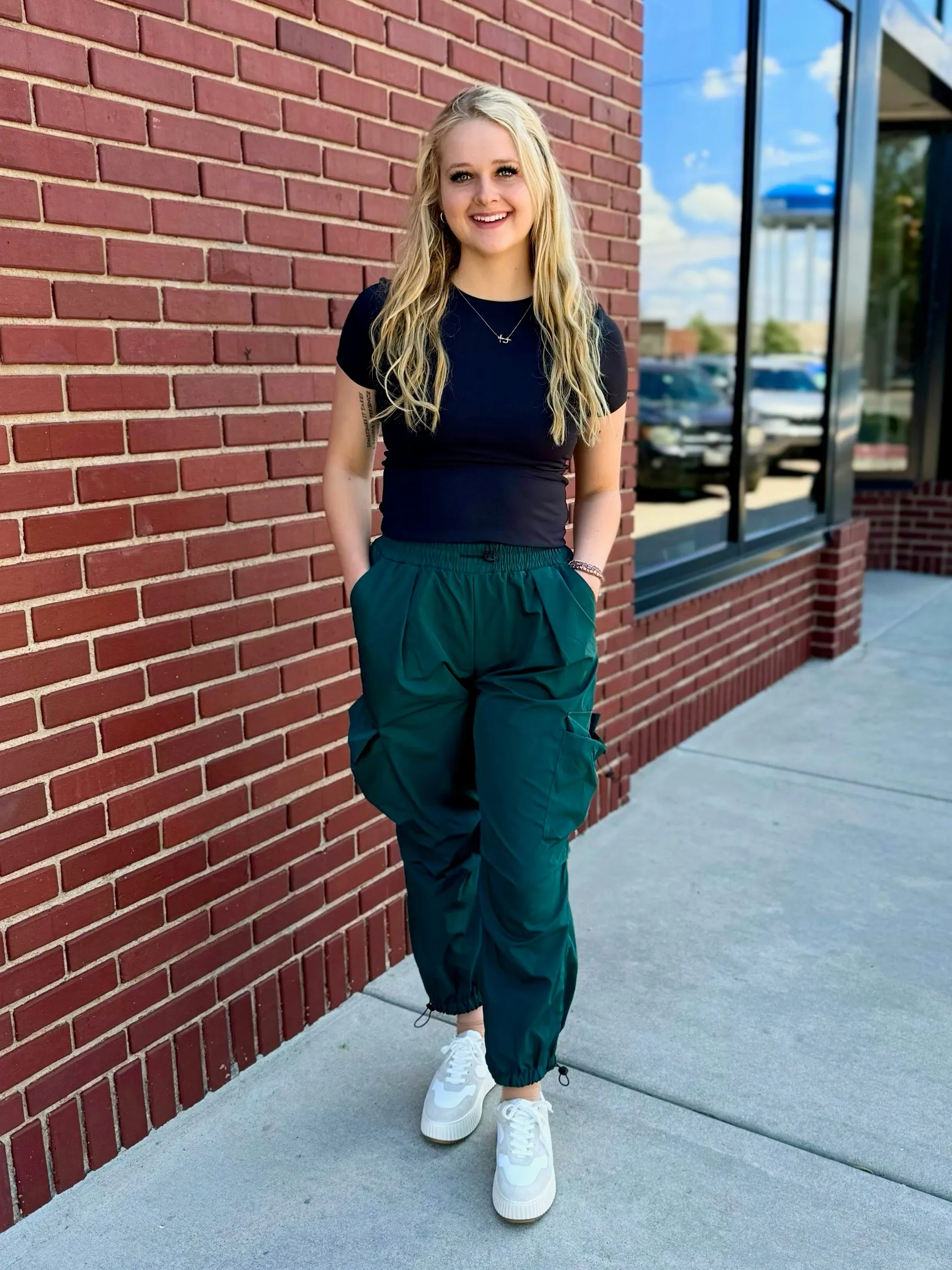 Amelias Midnight Green Jogger