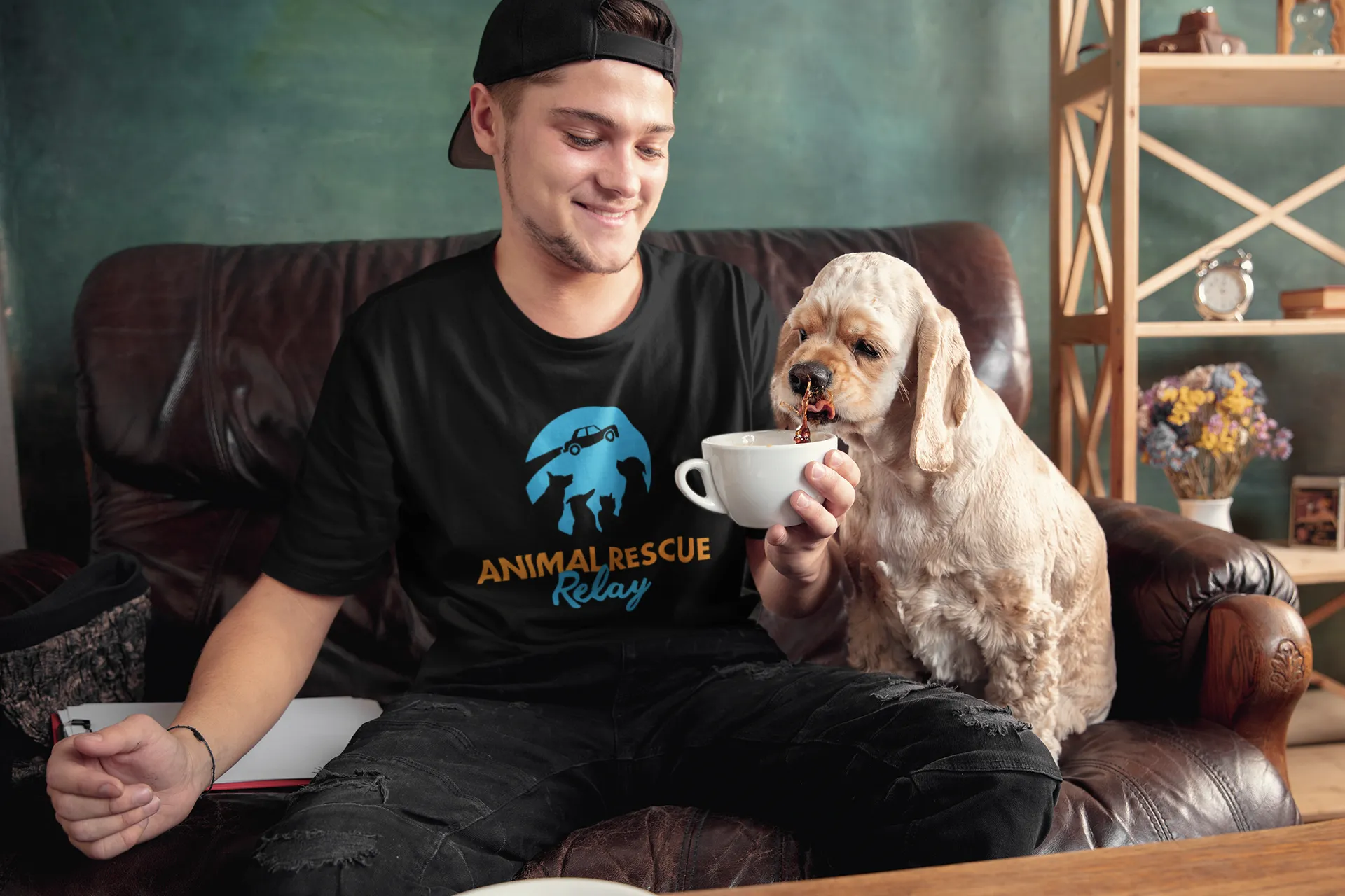 Animal Rescue Relay Unisex Shirt (Available in several colors)