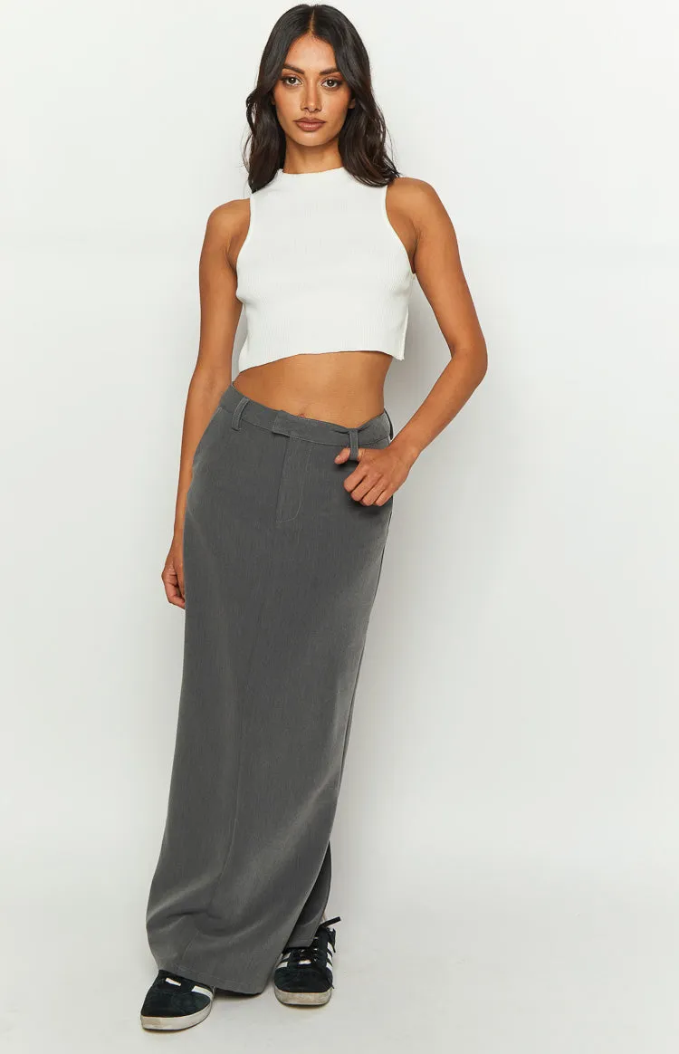 Banksi Grey Maxi Skirt