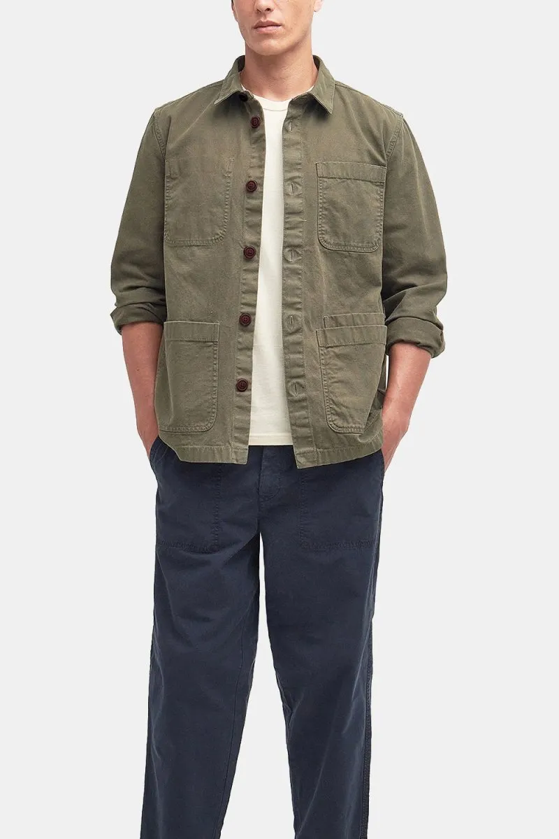 Barbour Chester Overshirt (Pale Sage)