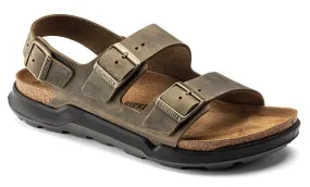 Birkenstock Milano Rugged Crosstown Faded Khaki