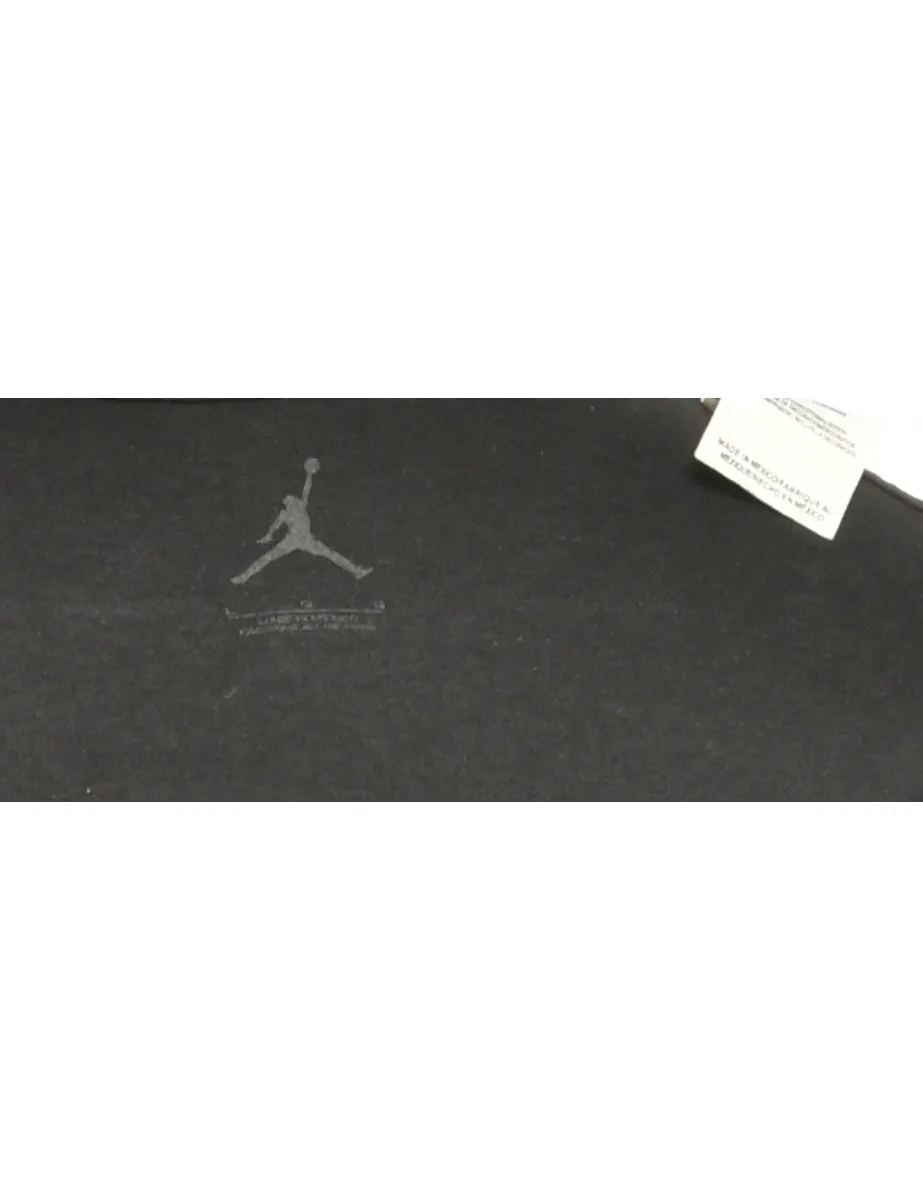 Black Air Jordan Printed T-shirt - L