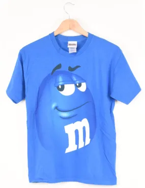 Blue M&M's Printed T-shirt - M