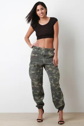 Camouflage Oversized Cargo Pants