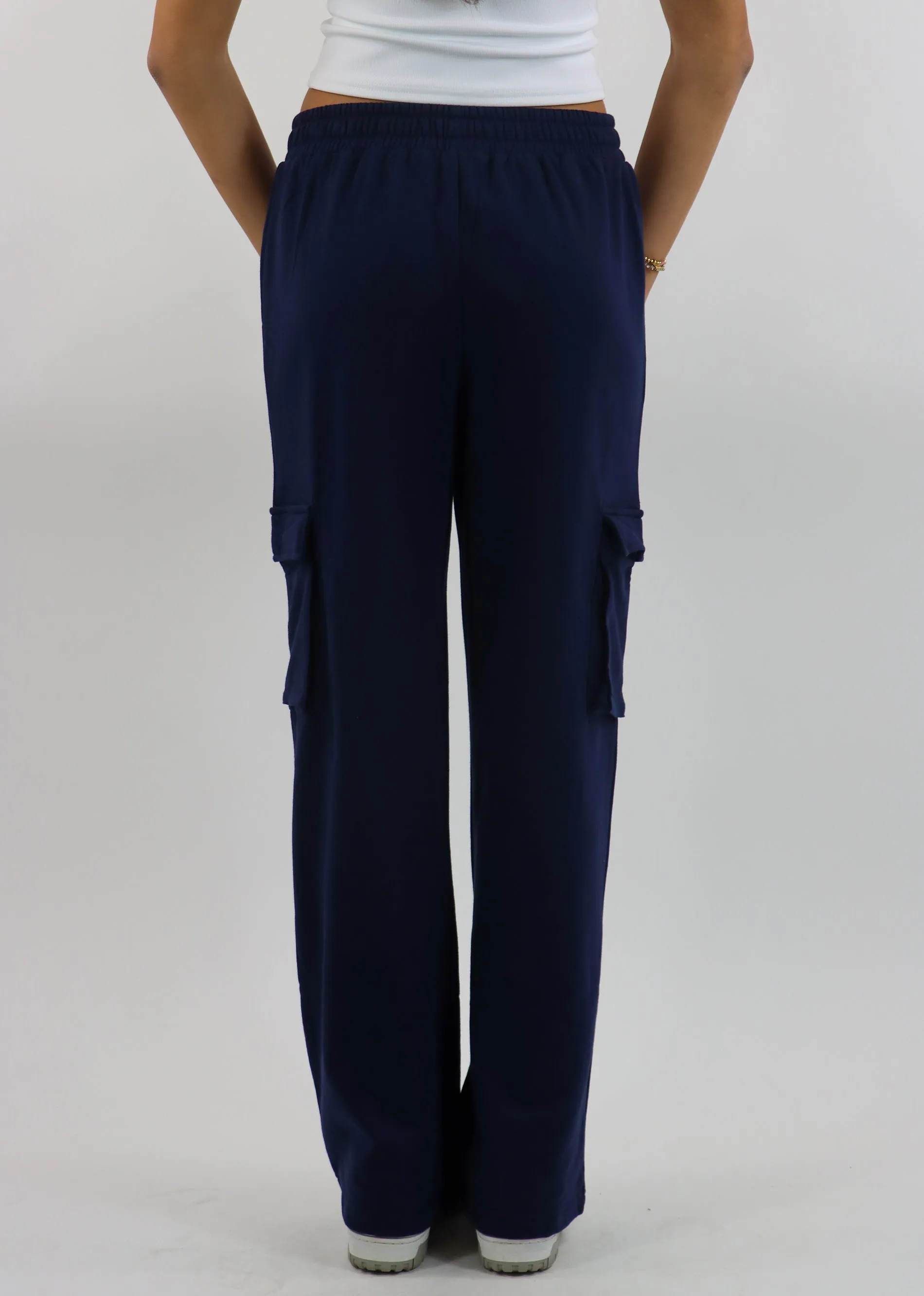 Can't You See Cargo Sweatpants ★ Navy