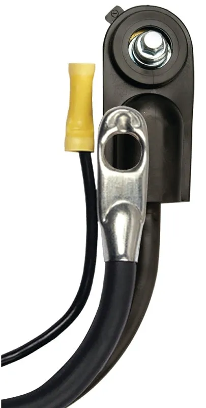 CCI Maximum Energy 32-4L Battery Cable with Lead Wire, 4 AWG Wire, Black Sheath :EA: QUANTITY: 1