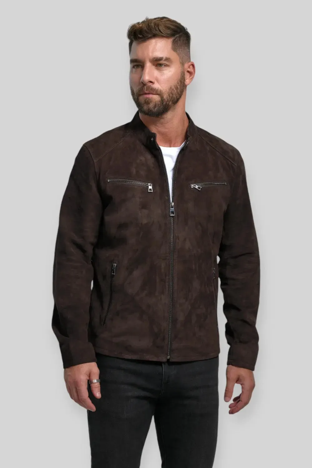 Claudio Suede Leather Jacket