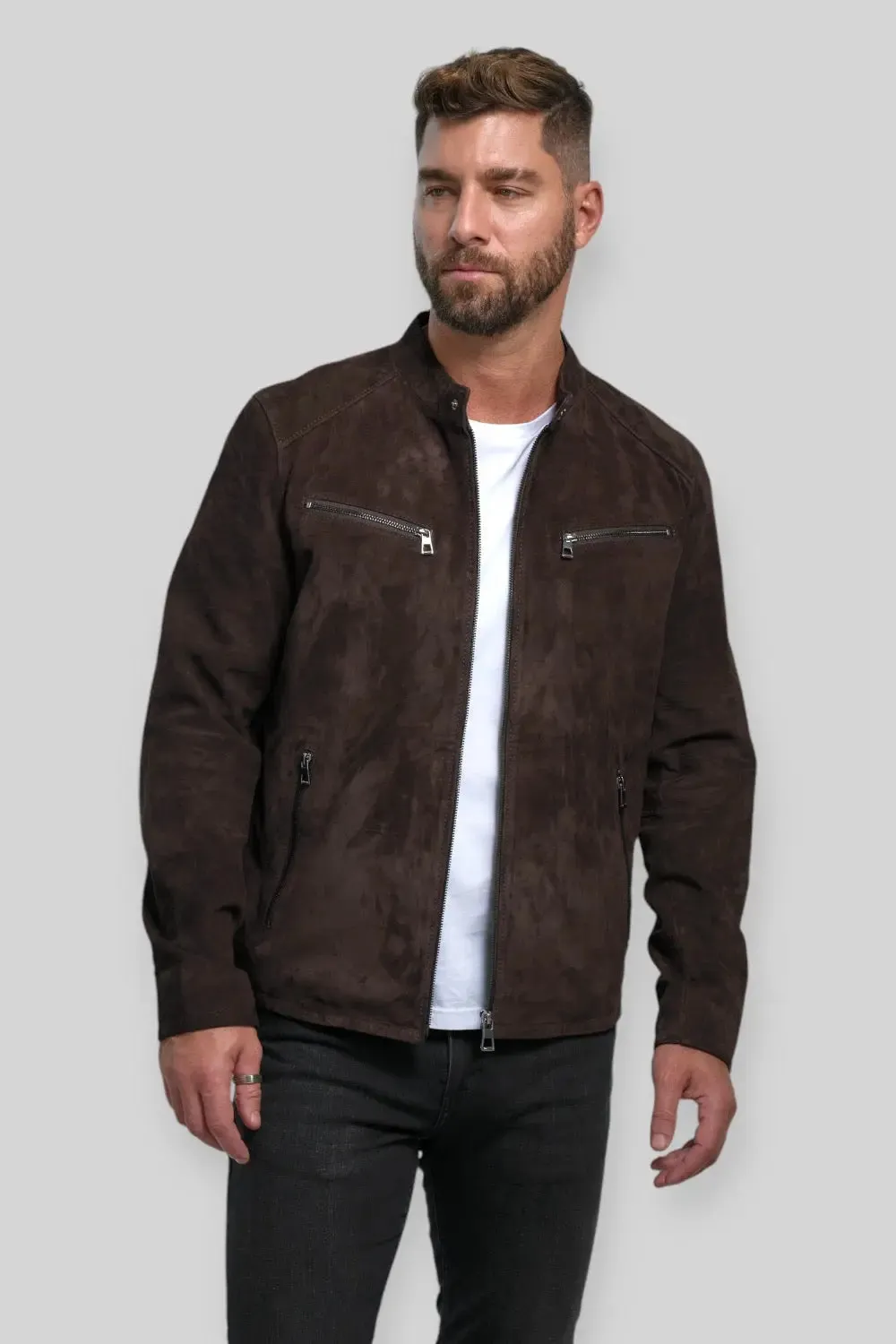 Claudio Suede Leather Jacket