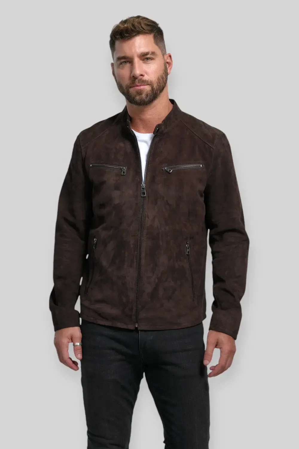 Claudio Suede Leather Jacket