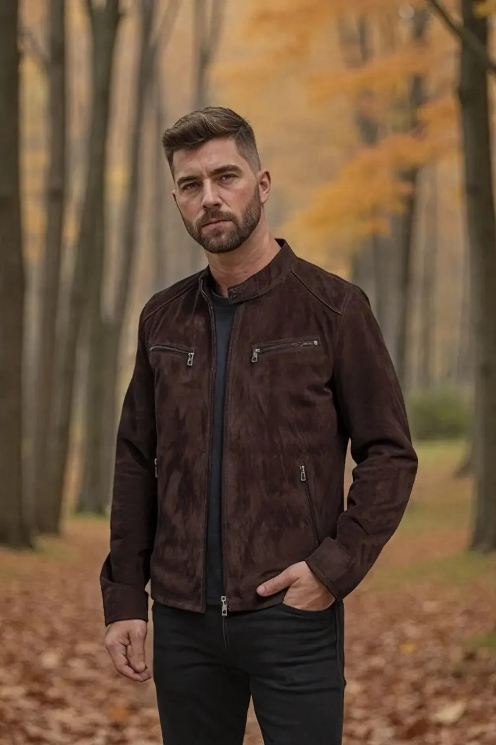 Claudio Suede Leather Jacket