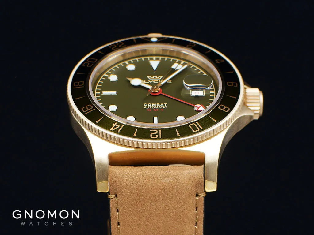 Combat SUB 42 Sports Bronze GMT Green Ref. GL0318