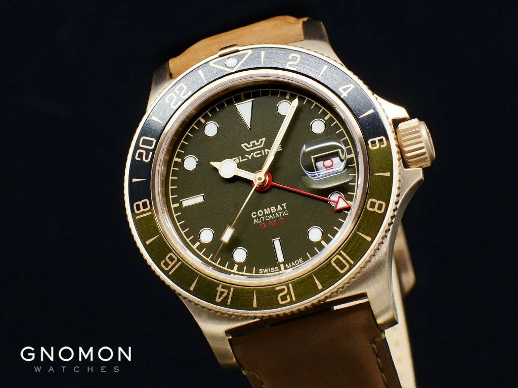 Combat SUB 42 Sports Bronze GMT Green Ref. GL0318