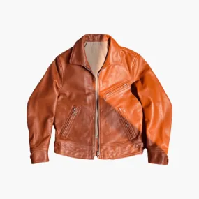 COWHIDE LEATHER JACKET KURKUM