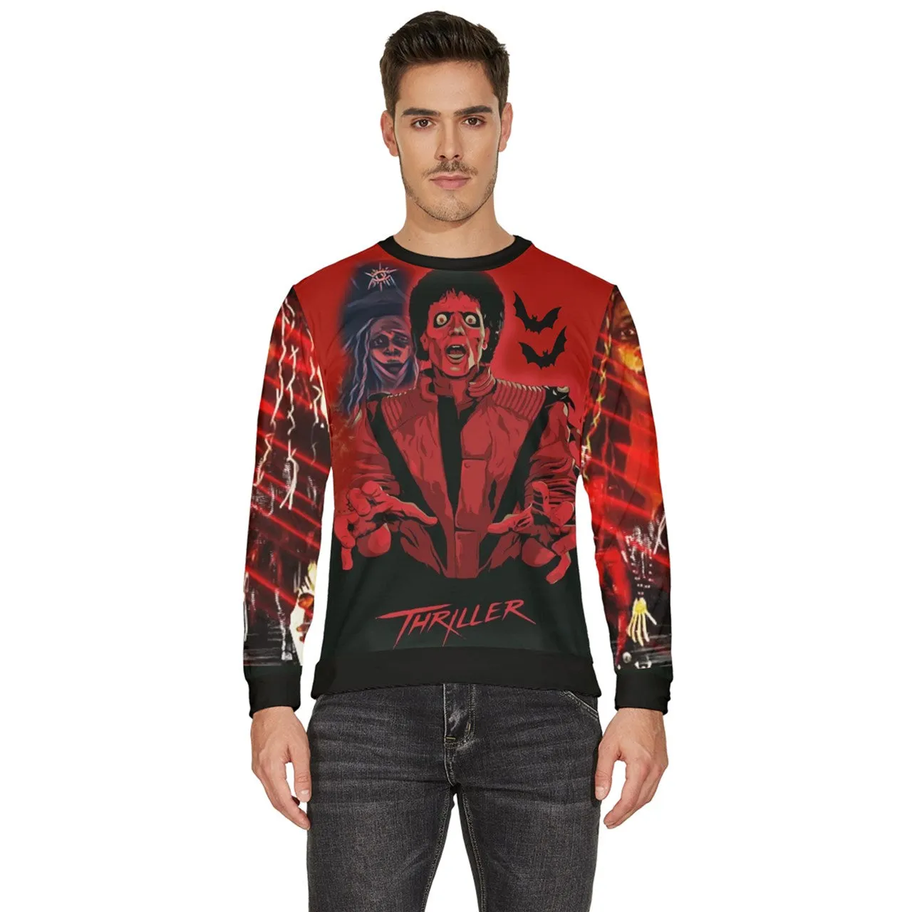 Custom Larissa Thriller Fleece Sweatshirt