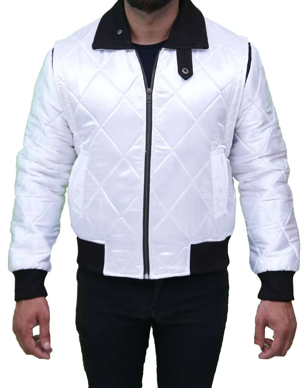 Drive Scorpion Ryan Gosling White Jacket