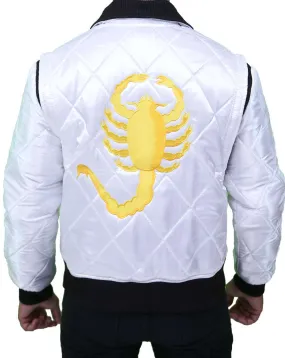 Drive Scorpion Ryan Gosling White Jacket