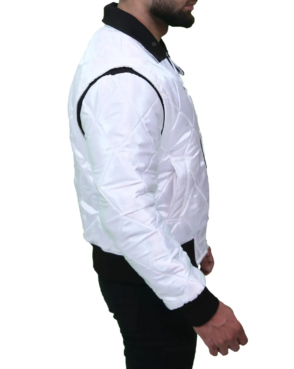 Drive Scorpion Ryan Gosling White Jacket