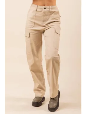 Evelyn Cargo Pants Cream