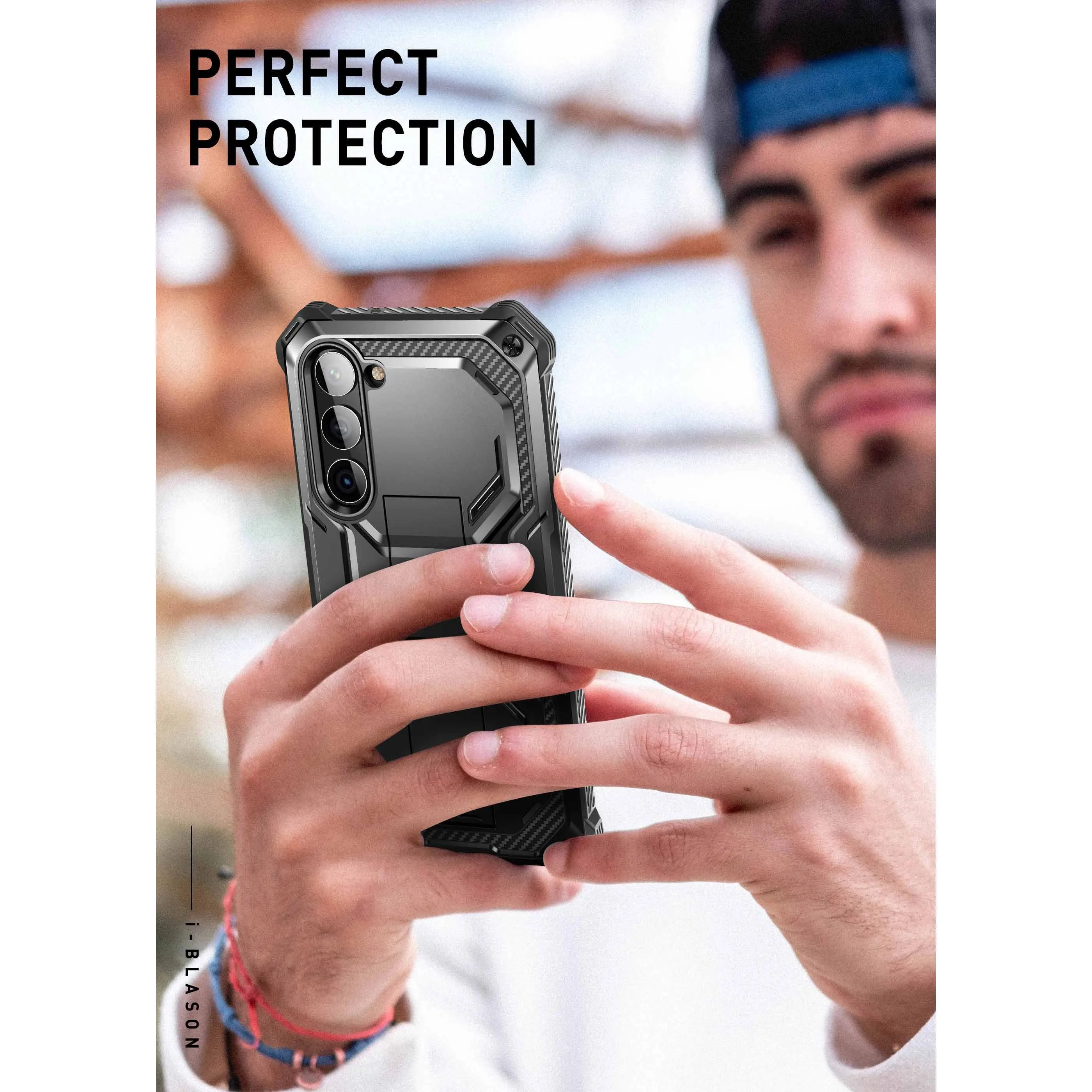 Galaxy S23 Armorbox Case - Black