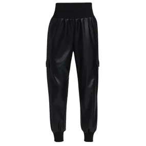 GILES -  Faux Leather Pants