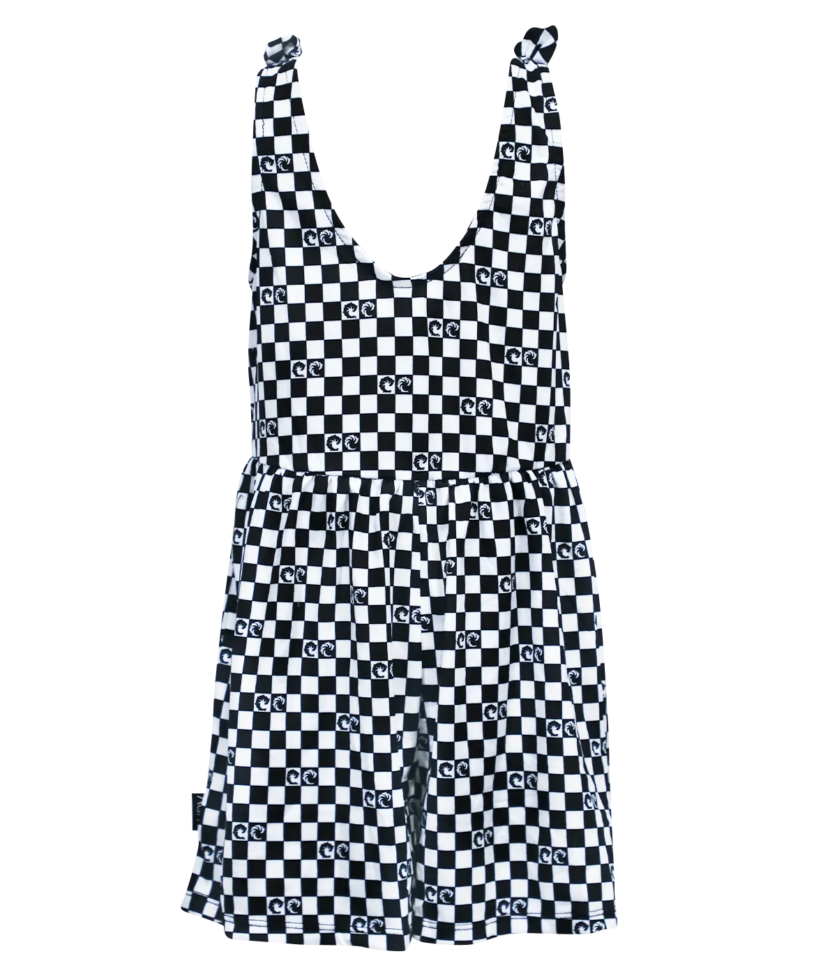 Girls Checker Romper