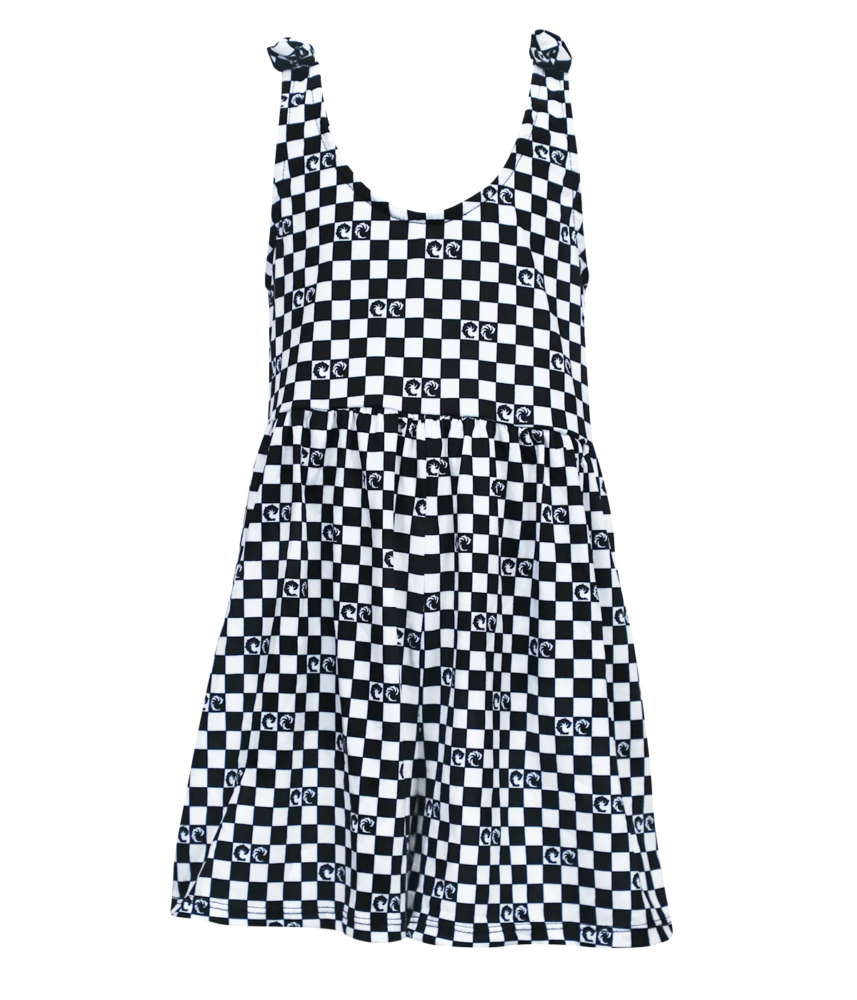 Girls Checker Romper