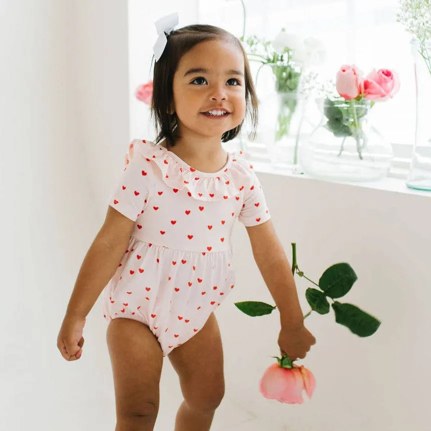 Harlow Romper in Sweetheart