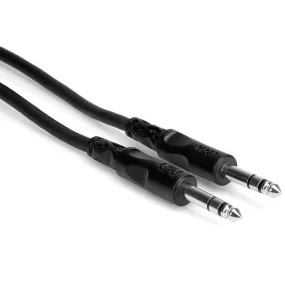 Hosa CSS-103 Stereo 1/4" Male Phone To 1/4" Male Phone TRS Cable - 3 Foot