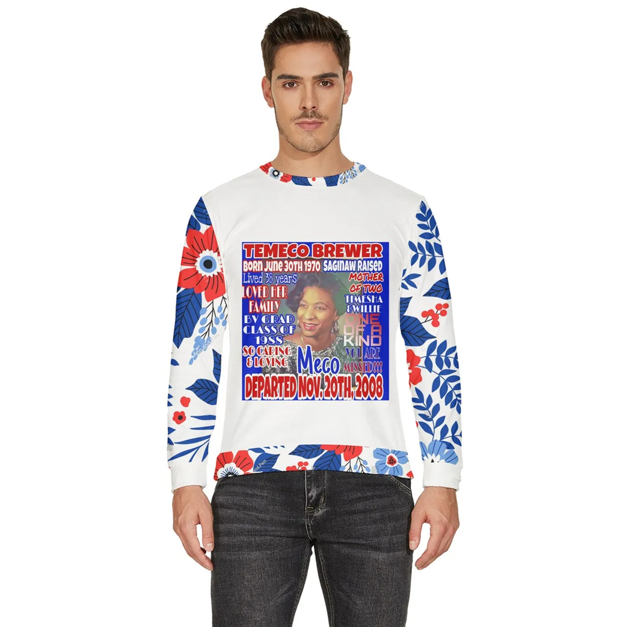 In Memory Of Meco Valure Sweatshirt