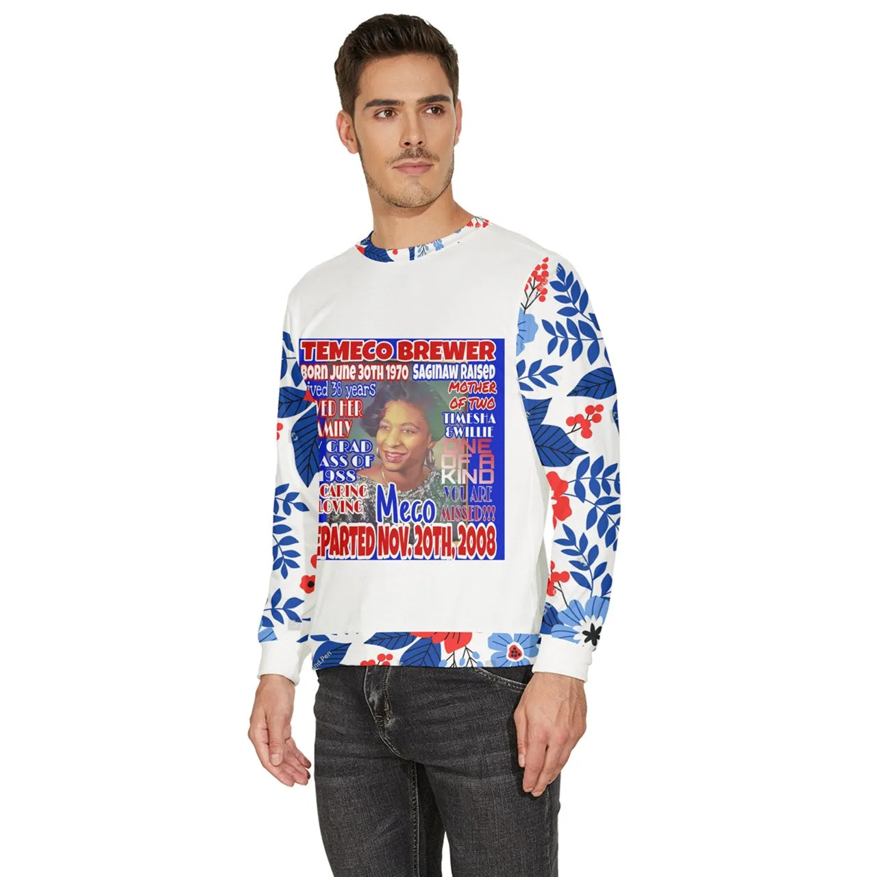 In Memory Of Meco Valure Sweatshirt