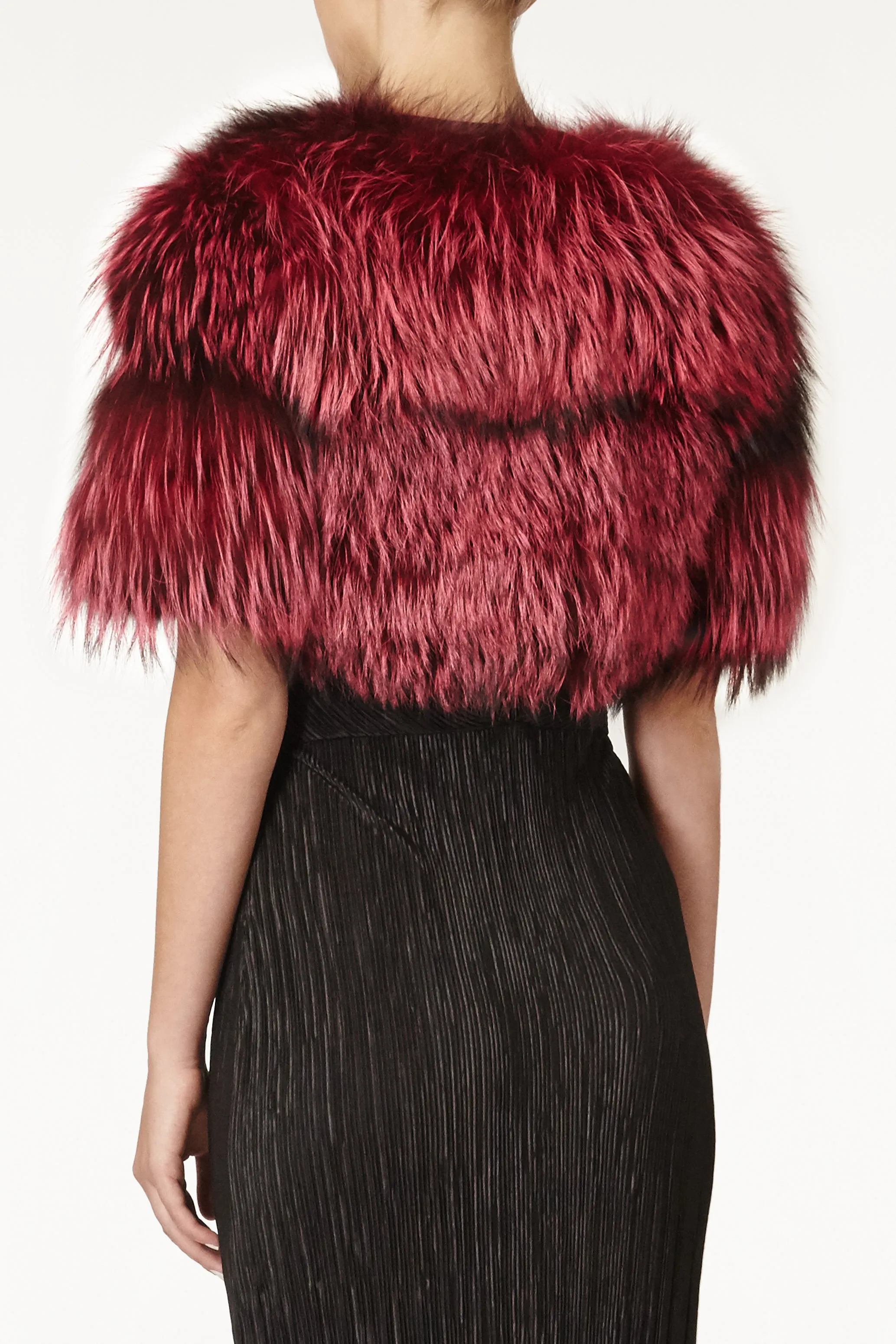 Isabella Bolero Fox Fur Jacket