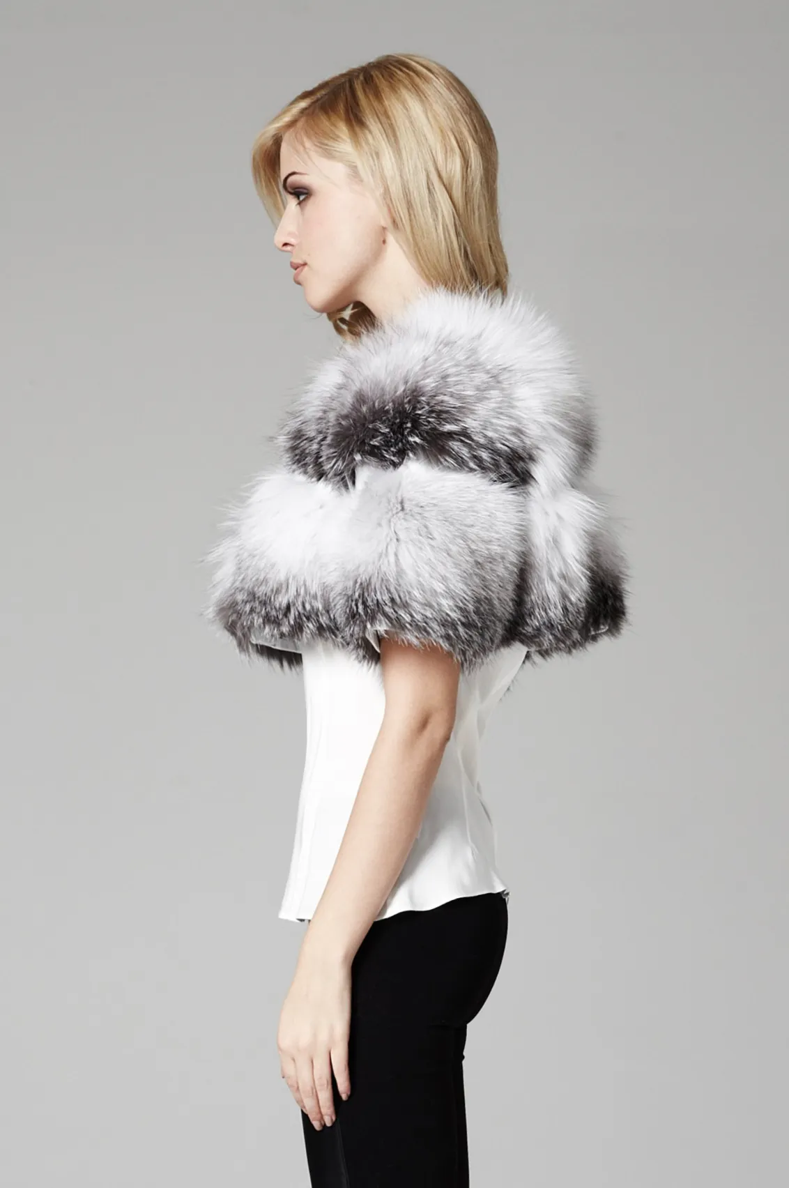 Isabella Bolero Fox Fur Jacket