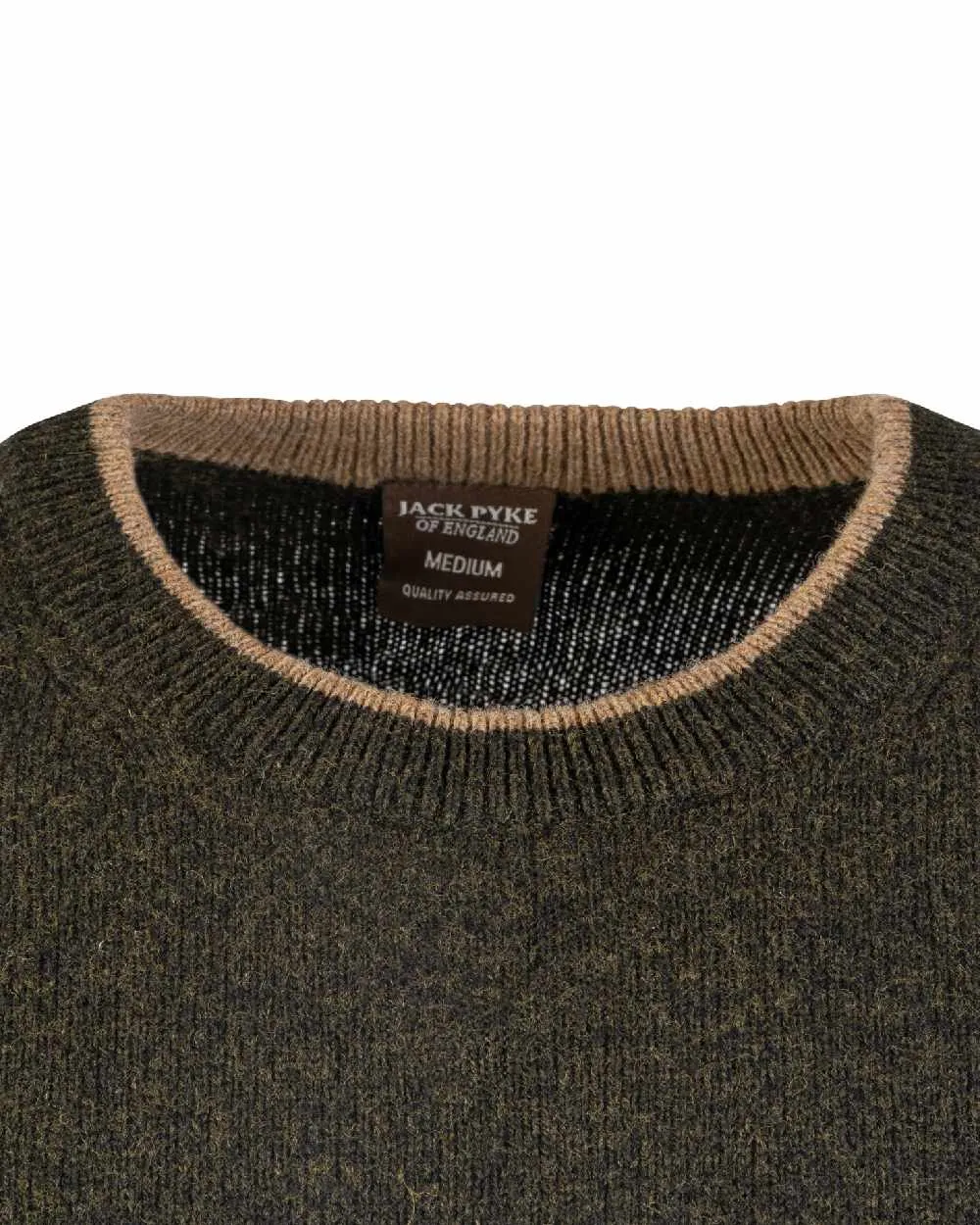 Jack Pyke Ashcombe Lambswool Crewknit Pullover