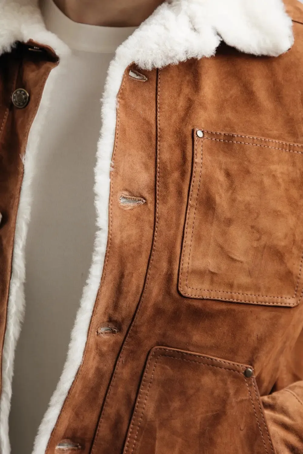 Juliano Suede Sheepskin Jacket