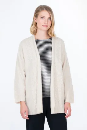 Laakso Cardigan Light Beige