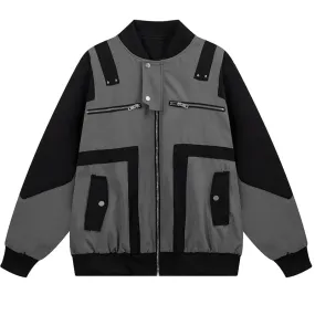 Lemandik Bomber Jacket Zipper Trim