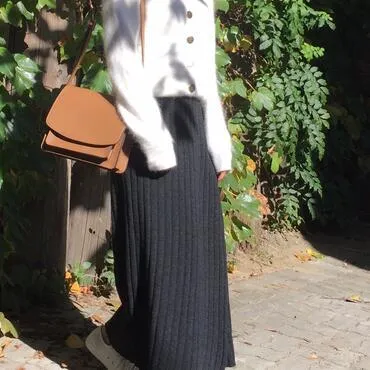 Lovely Warm Maxi Skirt