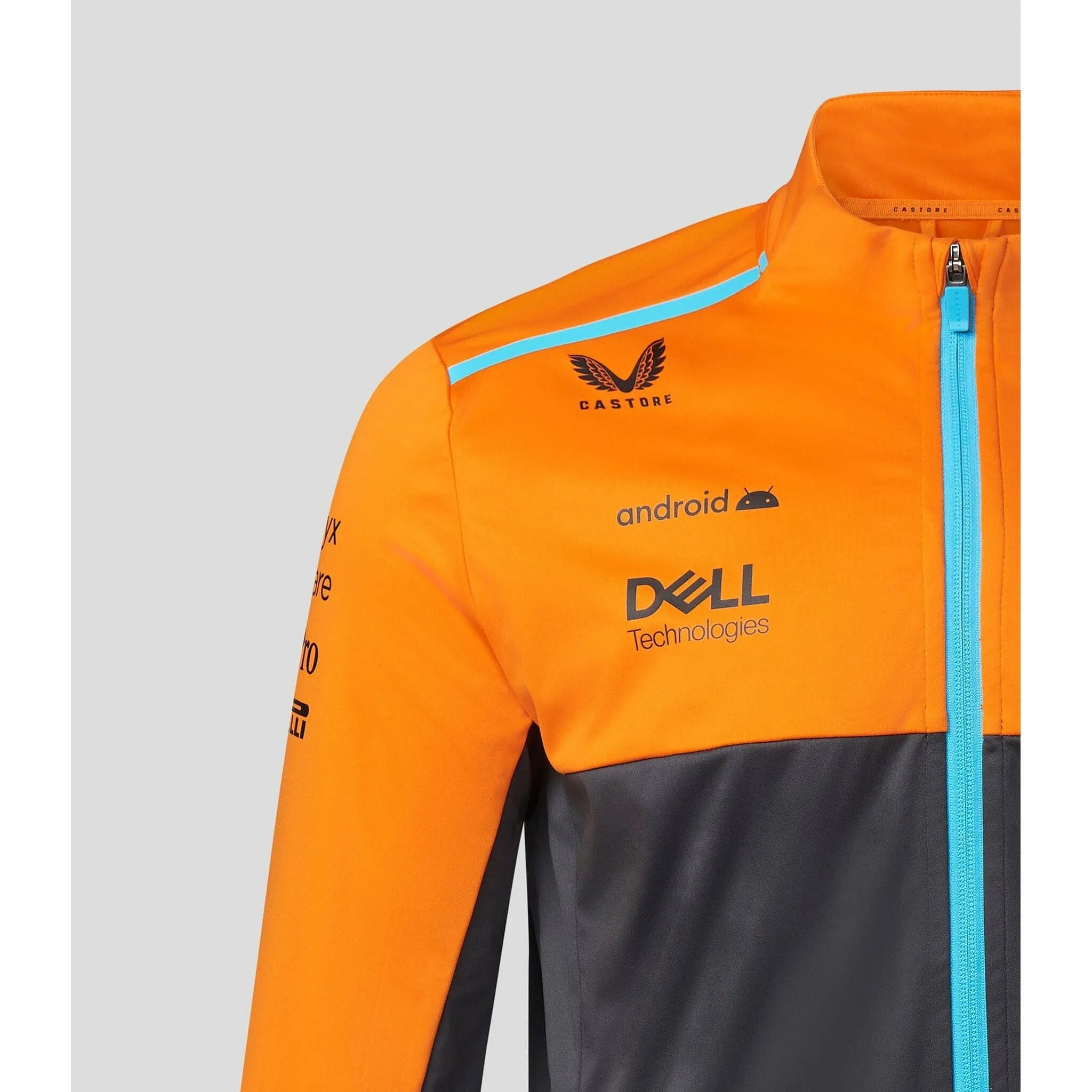 McLaren F1 Men's 2023 Team Softshell Jacket- Phantom