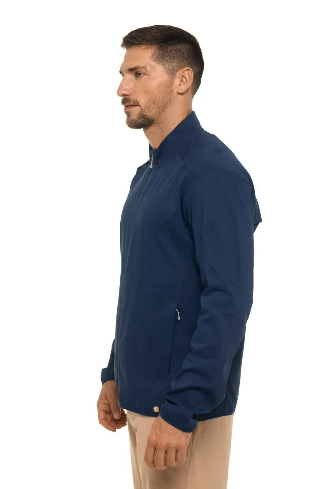 Men's Arcadian Packable Sunblock Jacket  |  Navy