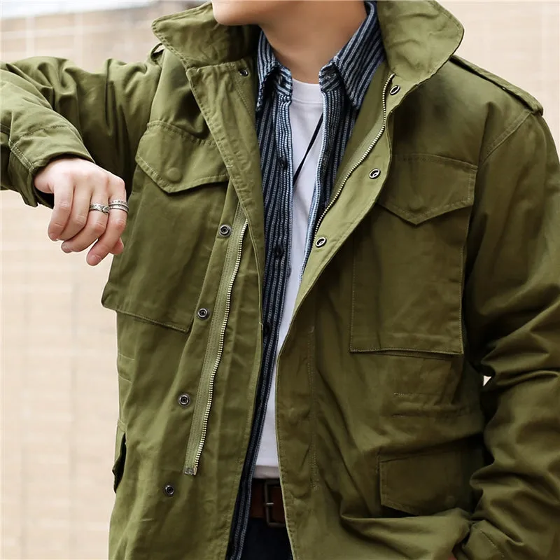 Men's Hooded M65 Field Jacket