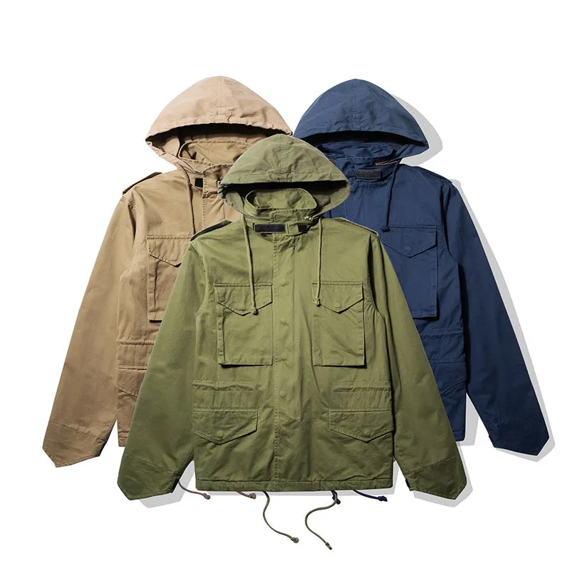 Men's Hooded M65 Field Jacket